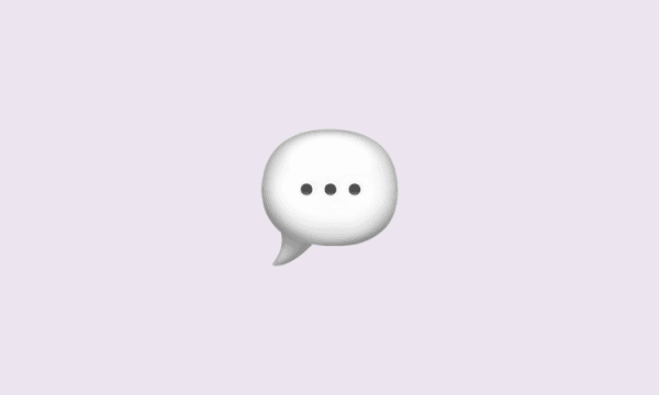 Chat bubble icon